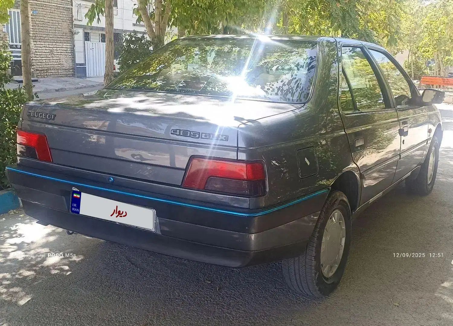 پژو 405 GLX - دوگانه سوز - 1397