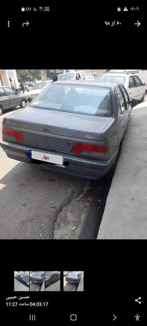 پژو روآ بنزینی - 1385
