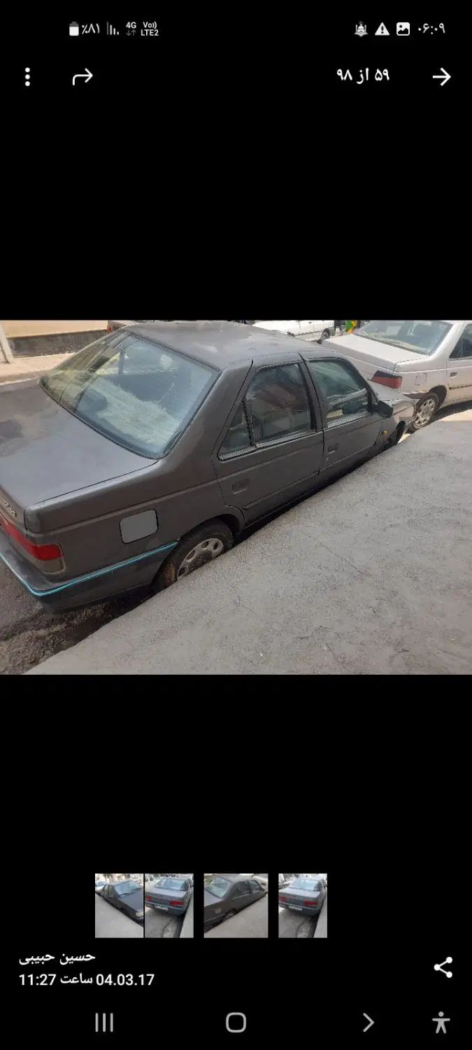پژو روآ بنزینی - 1385