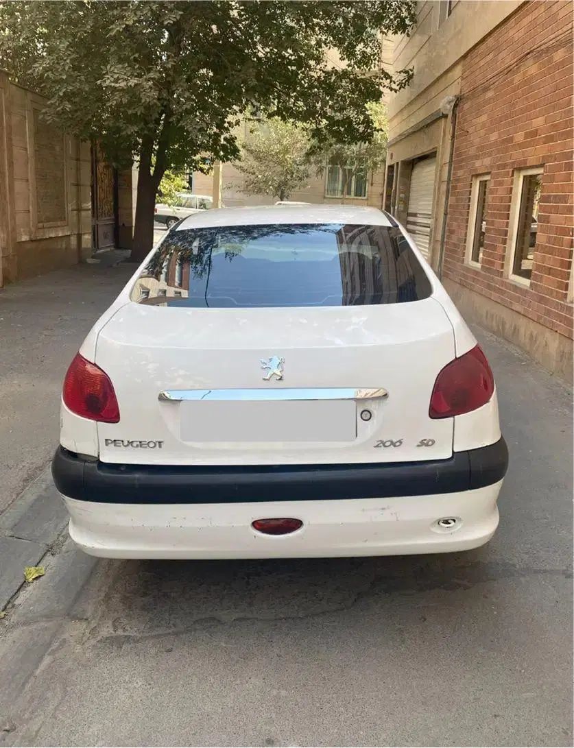 پژو ۲۰۶ صندوق دار v9 - 1390