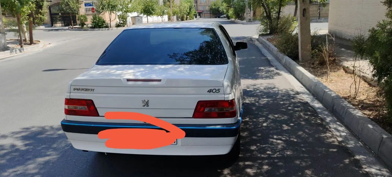 پژو 405 SLX بنزینی  XU7 - 1389