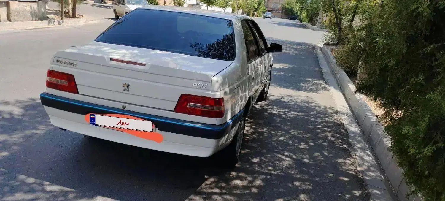 پژو 405 SLX بنزینی  XU7 - 1389