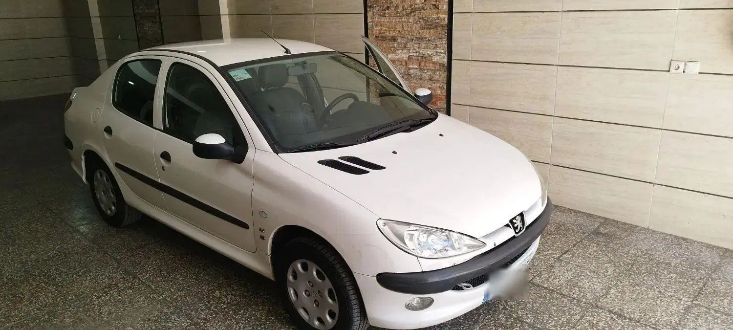 پژو ۲۰۶ صندوق دار v8 - 1388