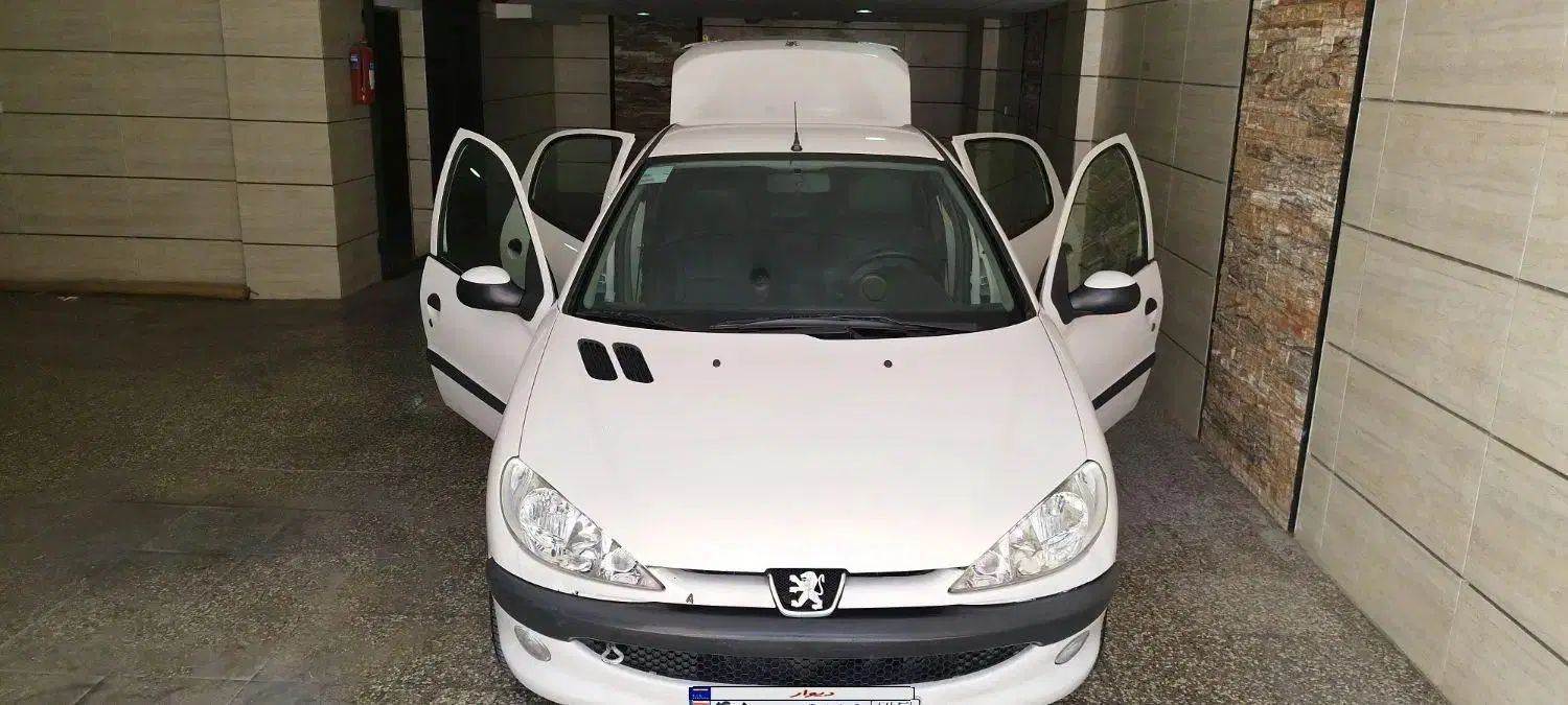 پژو ۲۰۶ صندوق دار v8 - 1388