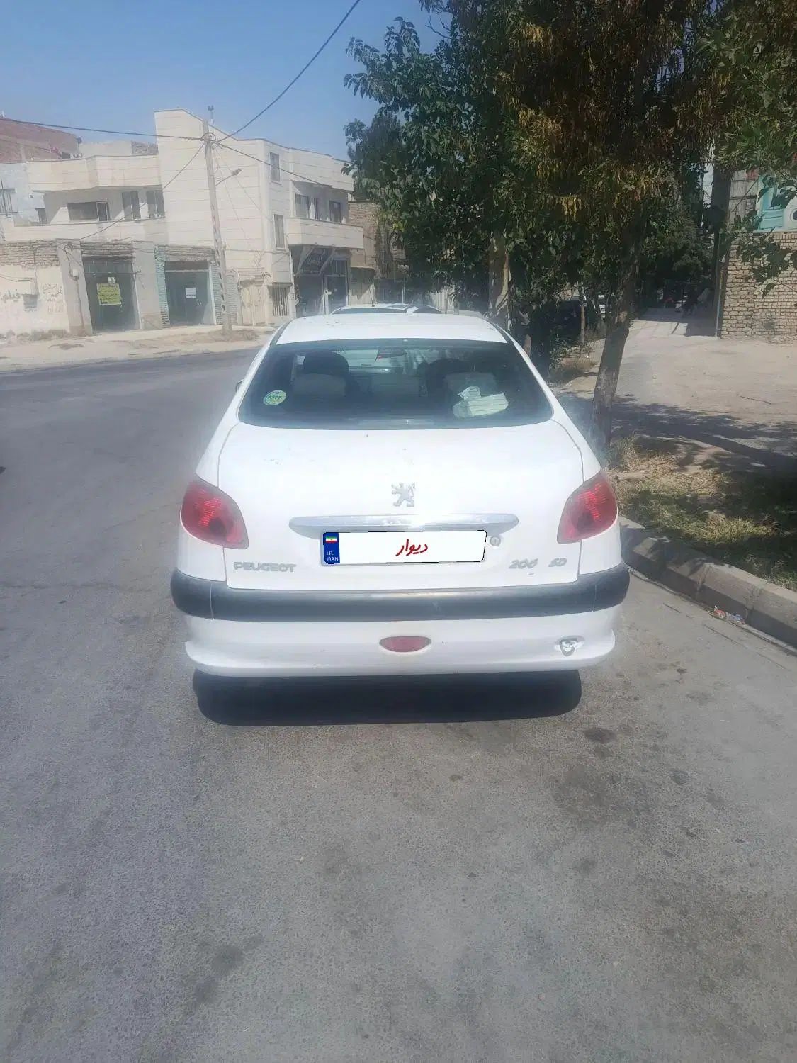 پژو ۲۰۶ صندوق دار v8 - 1399