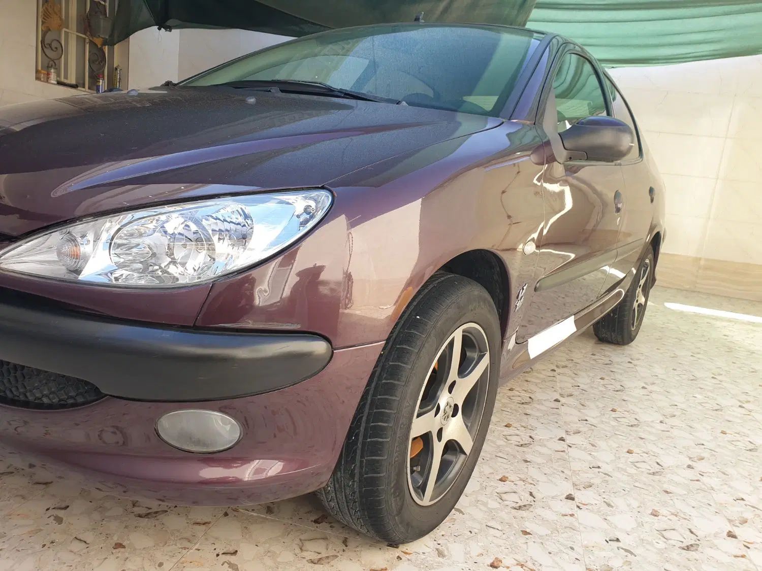 پژو ۲۰۶ صندوق دار v8 - 1398