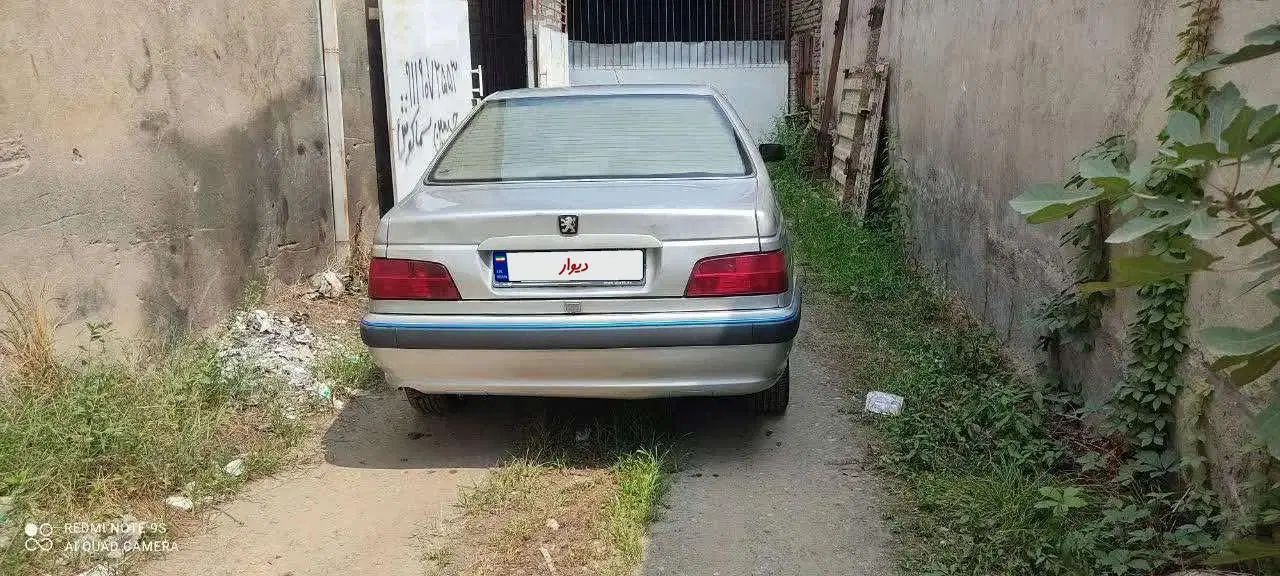 پژو پارس دوگانه سوز - 1386