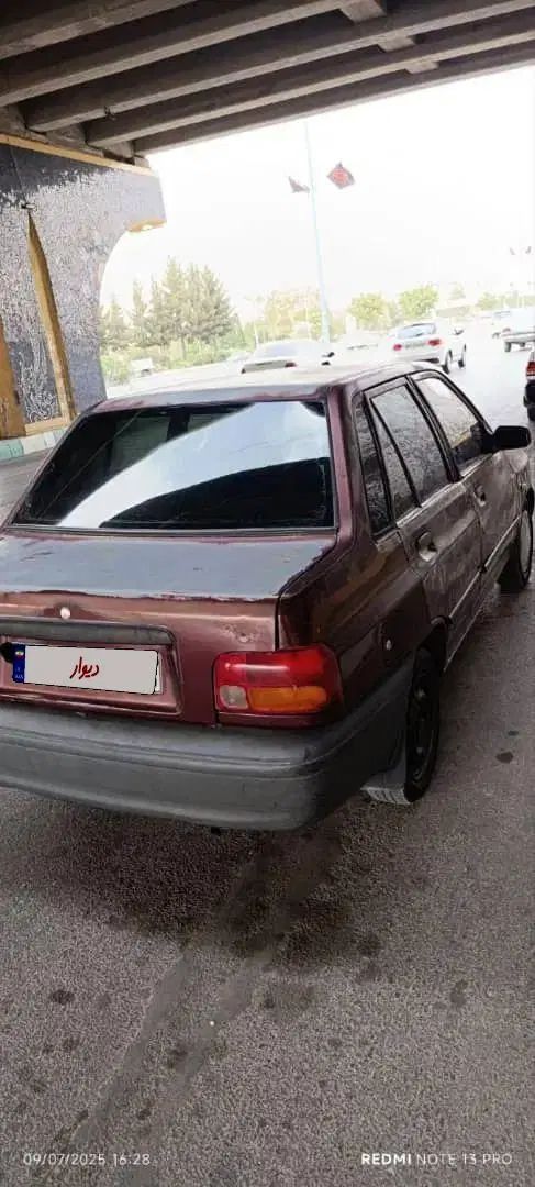 پراید صبا بنزینی - 1386