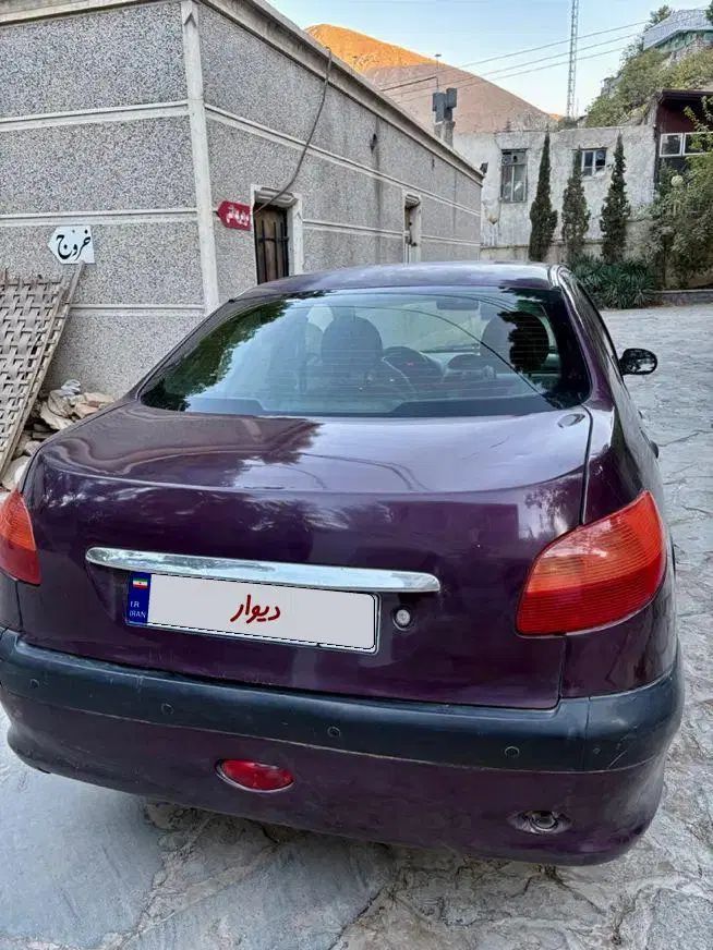 پژو ۲۰۶ صندوق دار v20 - 1389