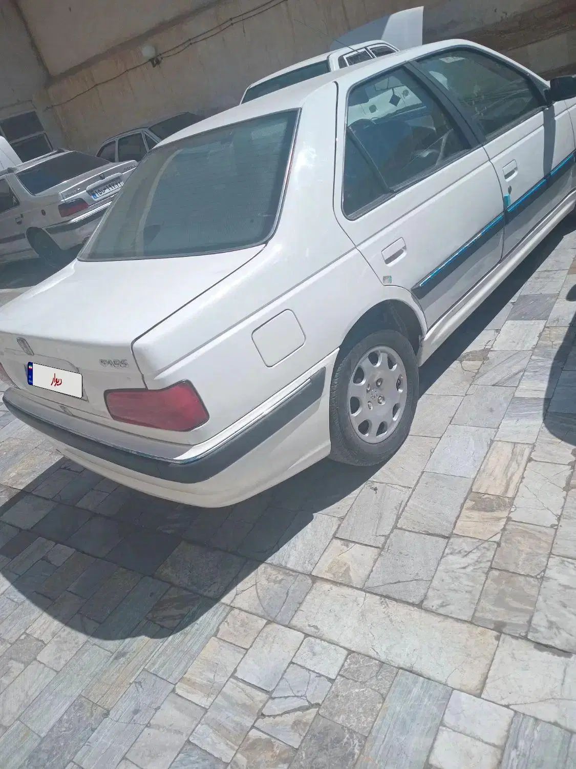 پژو پارس دوگانه سوز - 1387