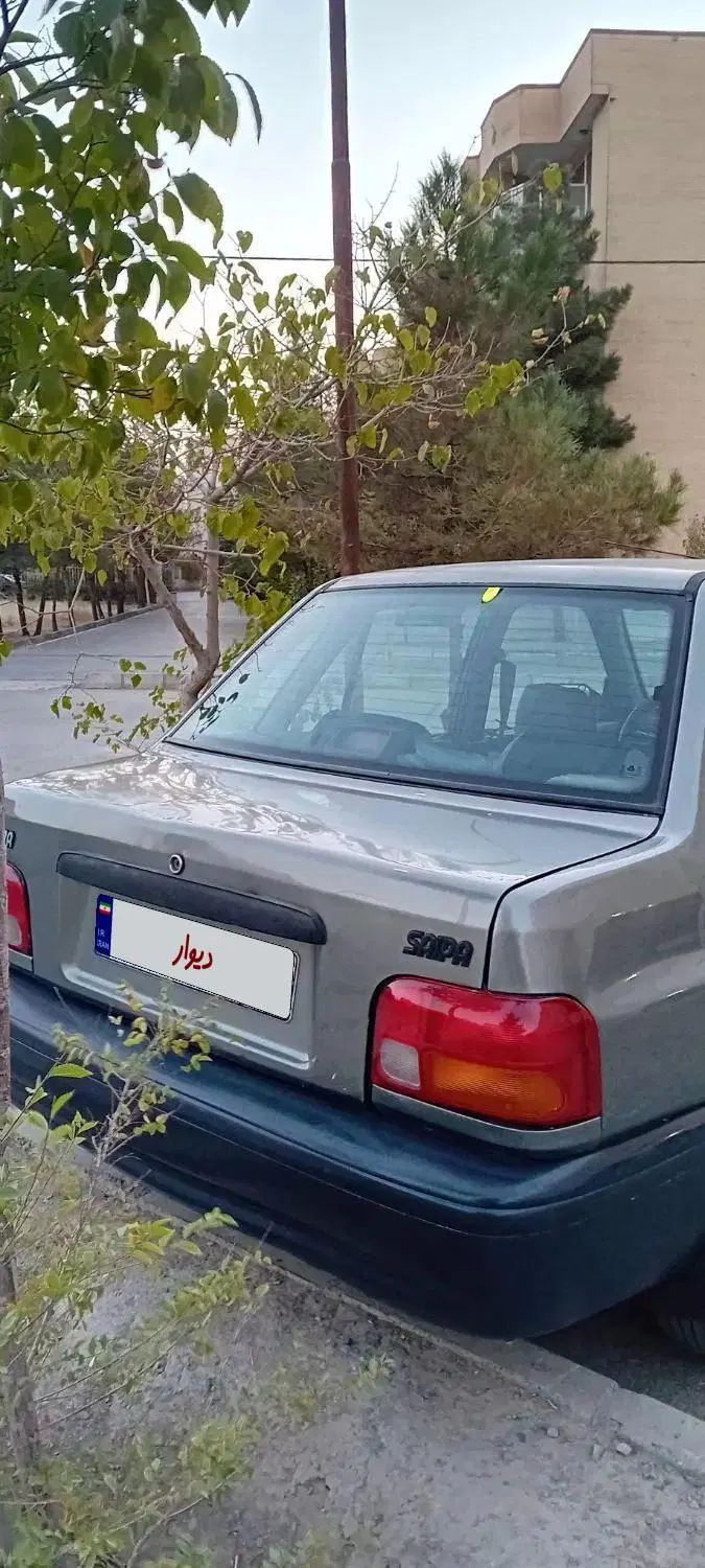 پراید صبا بنزینی - 1386