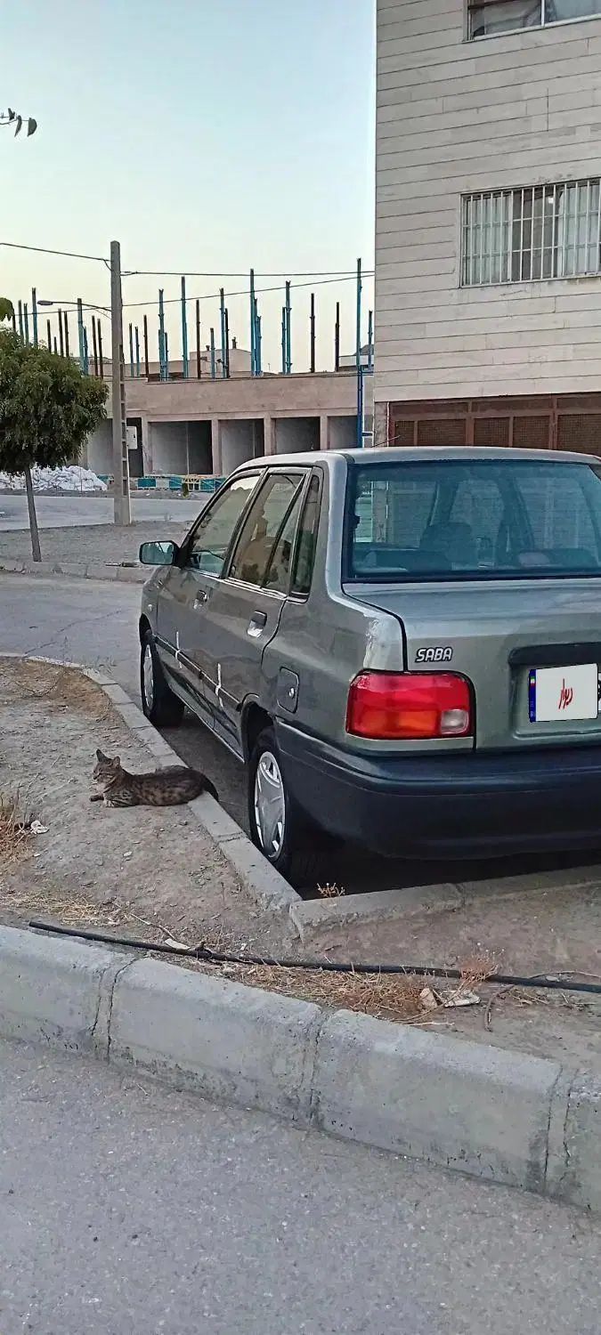 پراید صبا بنزینی - 1386