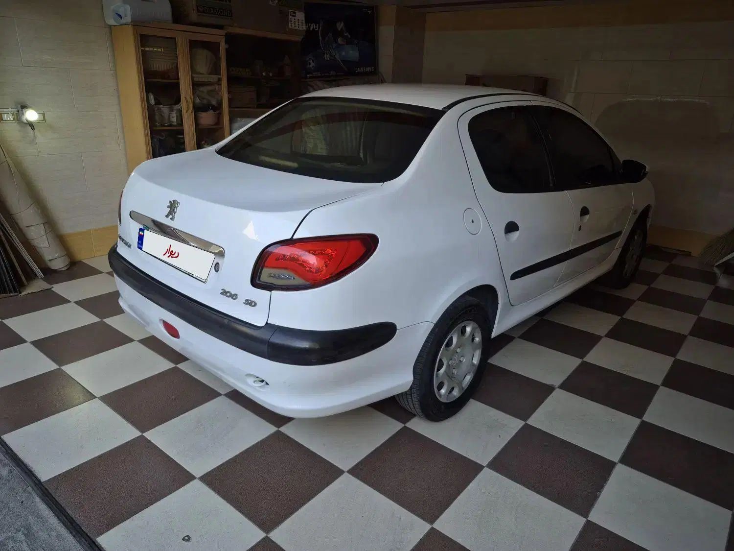 پژو ۲۰۶ صندوق دار v20 - 1390