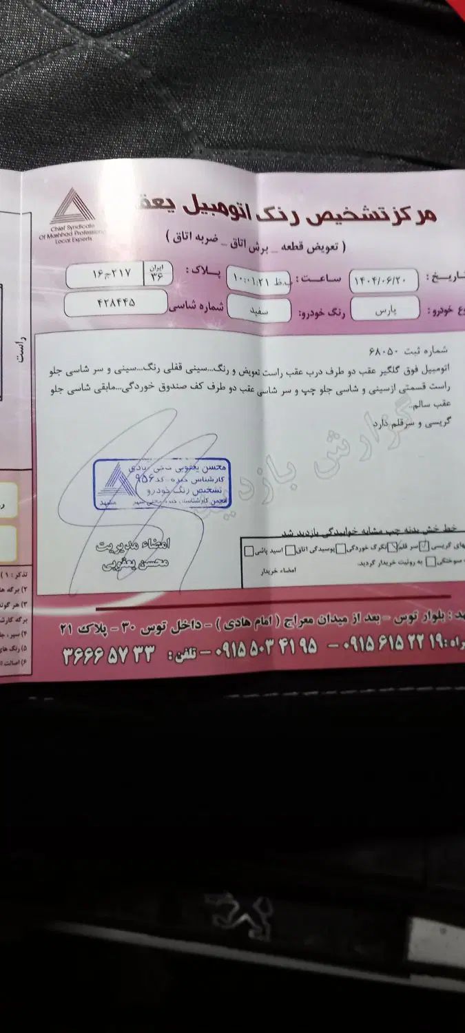 پژو پارس دوگانه سوز - 1389