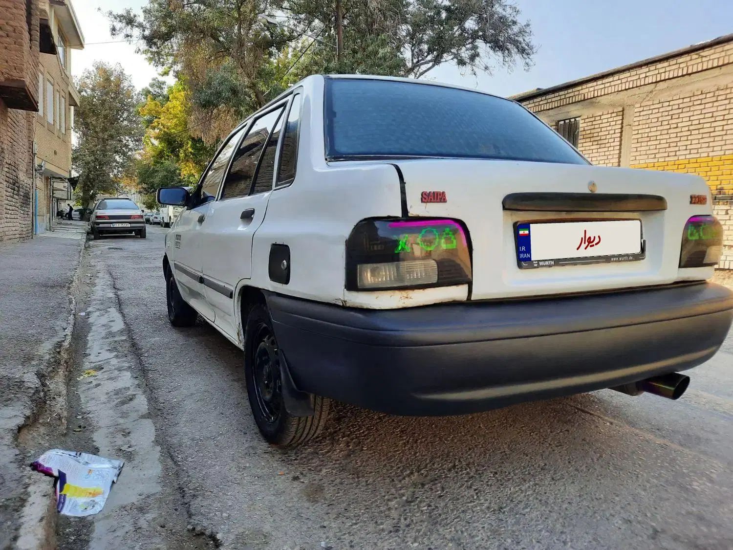 پراید صبا بنزینی - 1381