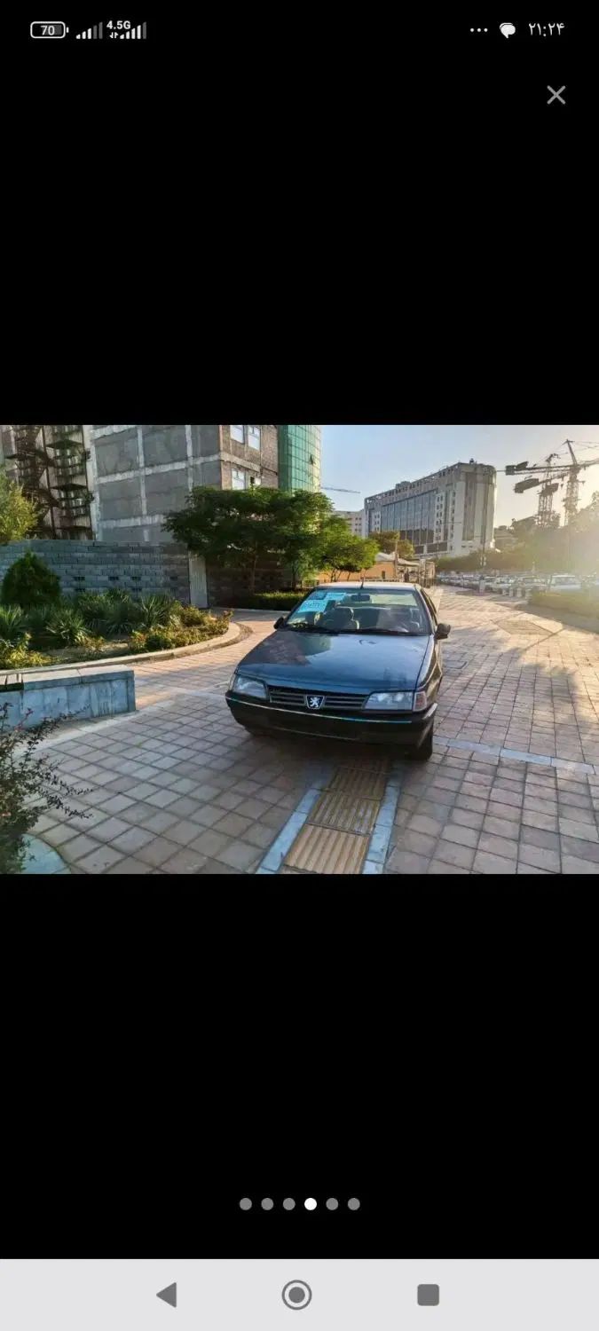 پژو 405 GLX - دوگانه سوز - 1384