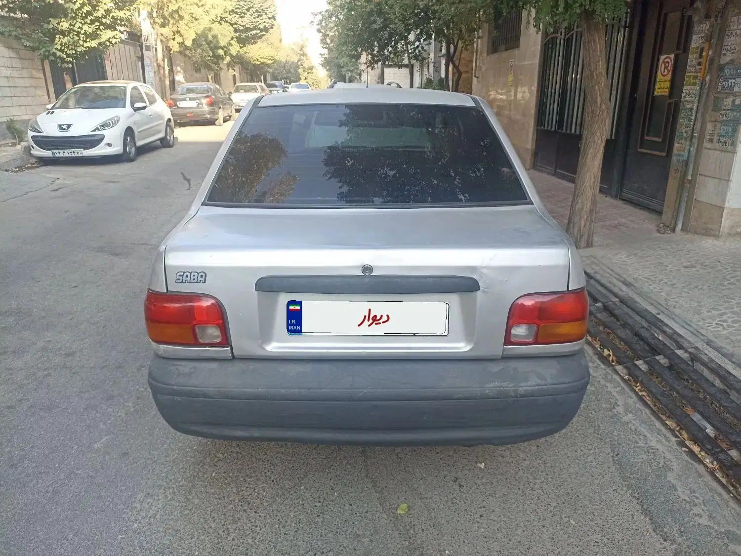 پراید صبا بنزینی - 1386