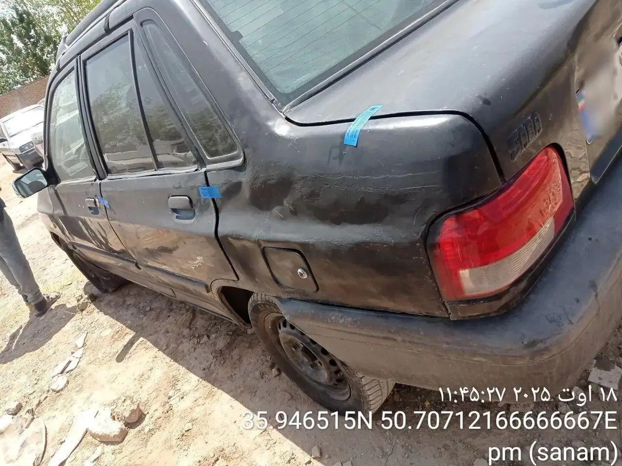 پراید صبا بنزینی - 1386