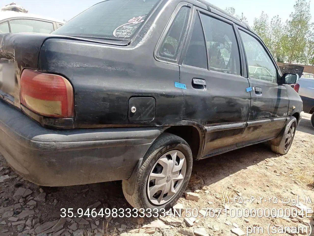 پراید صبا بنزینی - 1386