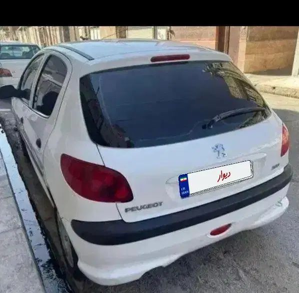 پژو 206 تیپ 3 - 1391