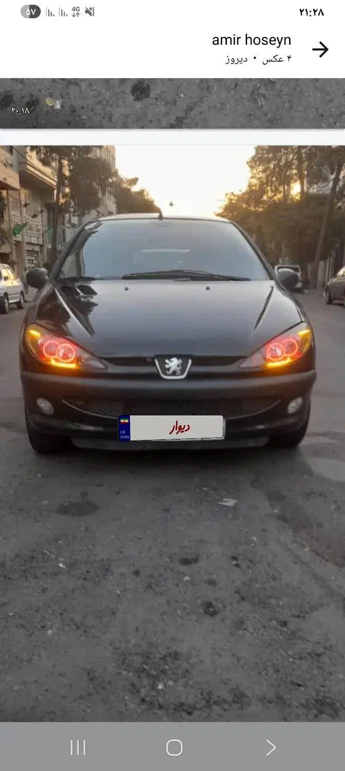 پژو 206 تیپ 2 - 1390