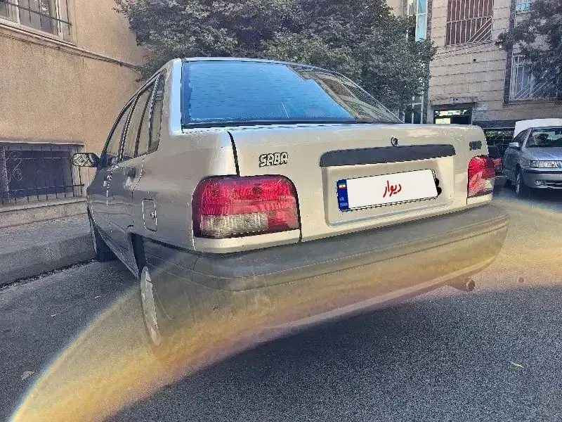پراید صبا بنزینی - 1387
