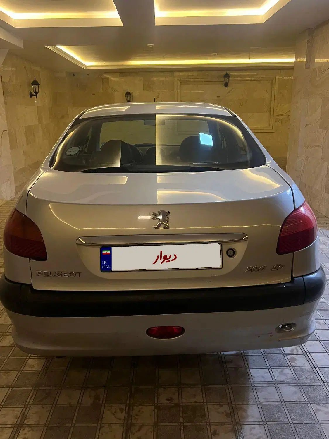پژو ۲۰۶ صندوق دار v1 - 1387