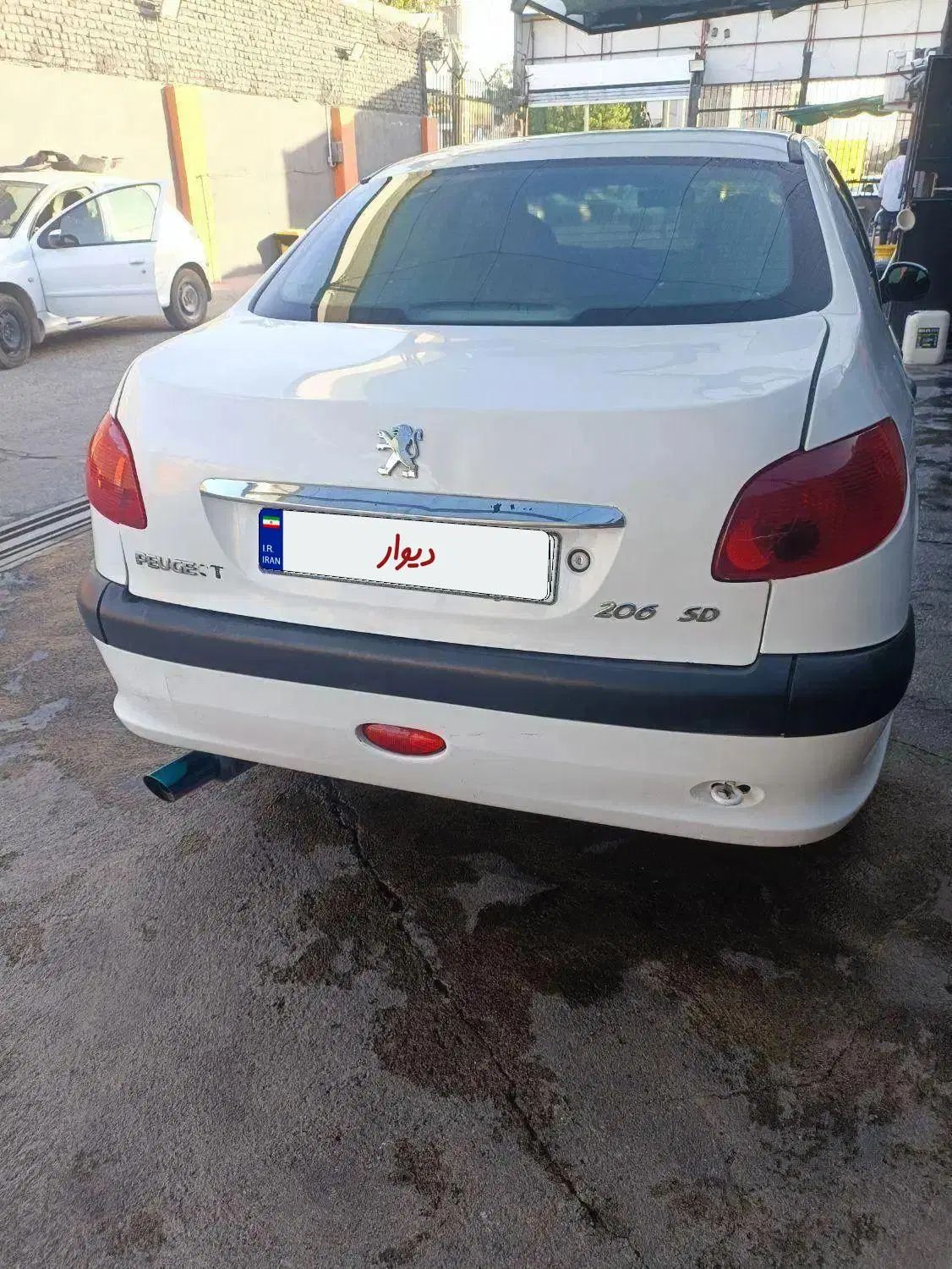 پژو ۲۰۶ صندوق دار v1 - 1390