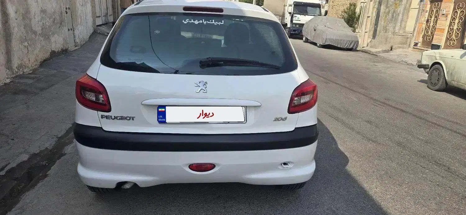 پژو 206 تیپ 5 - 1390