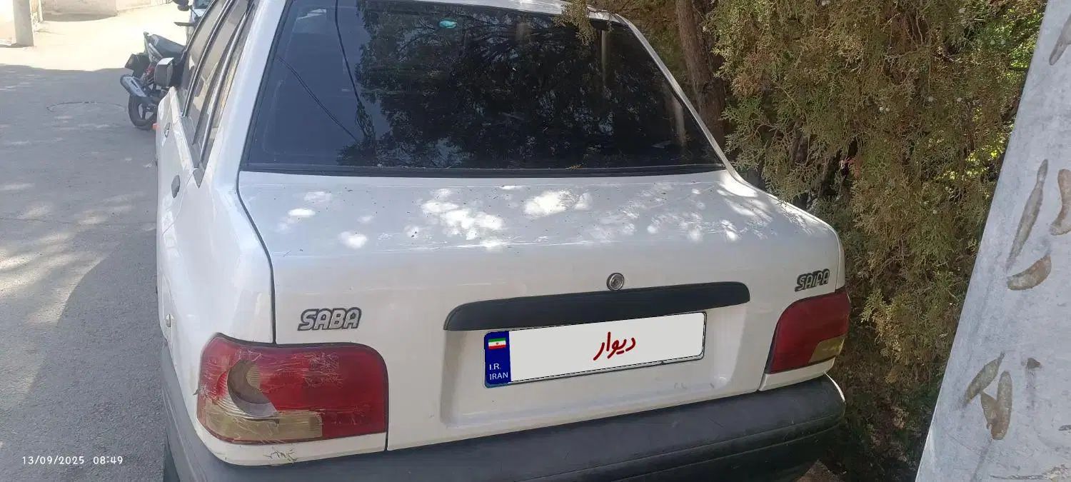 پراید صبا بنزینی - 1389