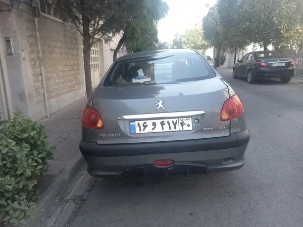 پژو ۲۰۶ صندوق دار v8 - 1393
