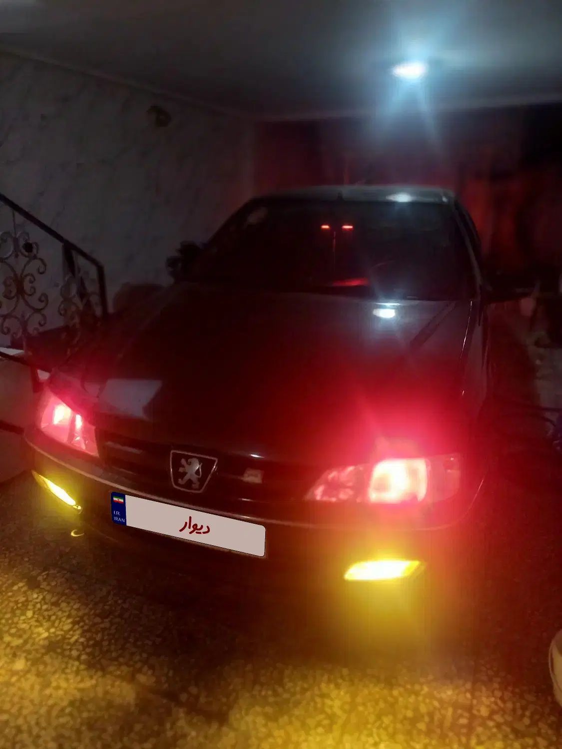 پژو پارس دوگانه سوز - 1382