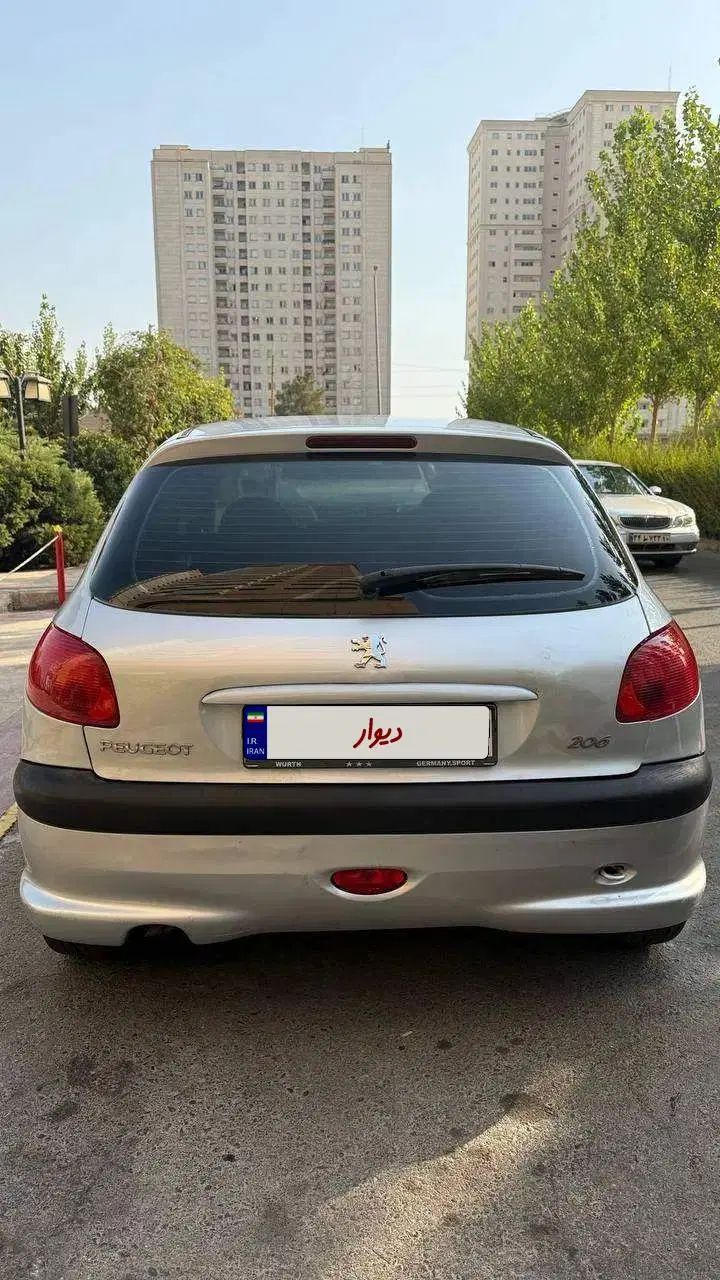 پژو 206 تیپ 3 - 1384
