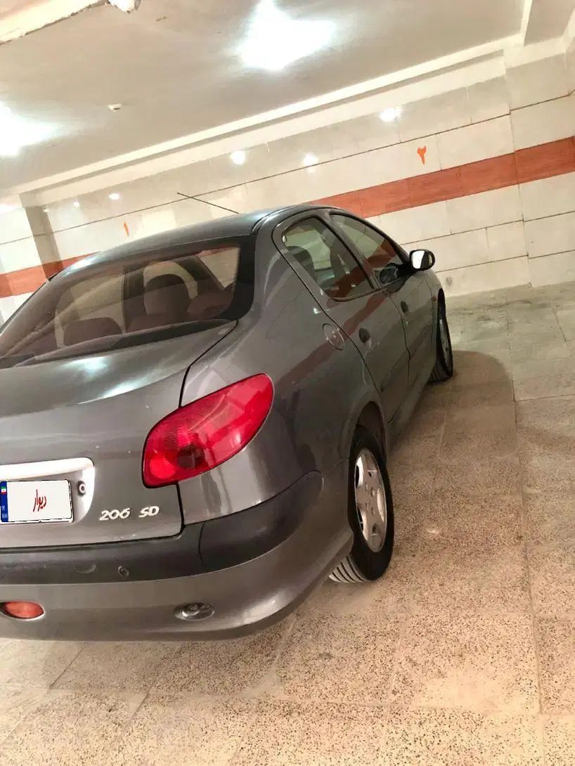 پژو ۲۰۶ صندوق دار v8 - 1393