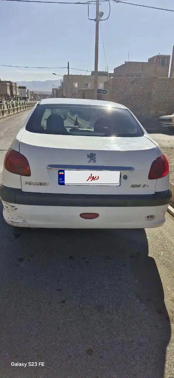 پژو ۲۰۶ صندوق دار v8 - 1394