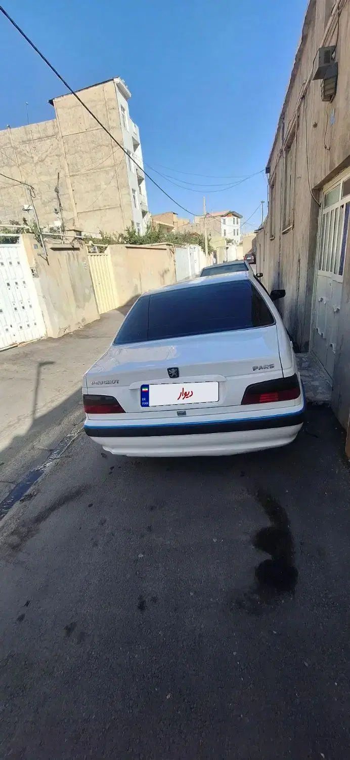 پژو پارس دوگانه سوز - 1386