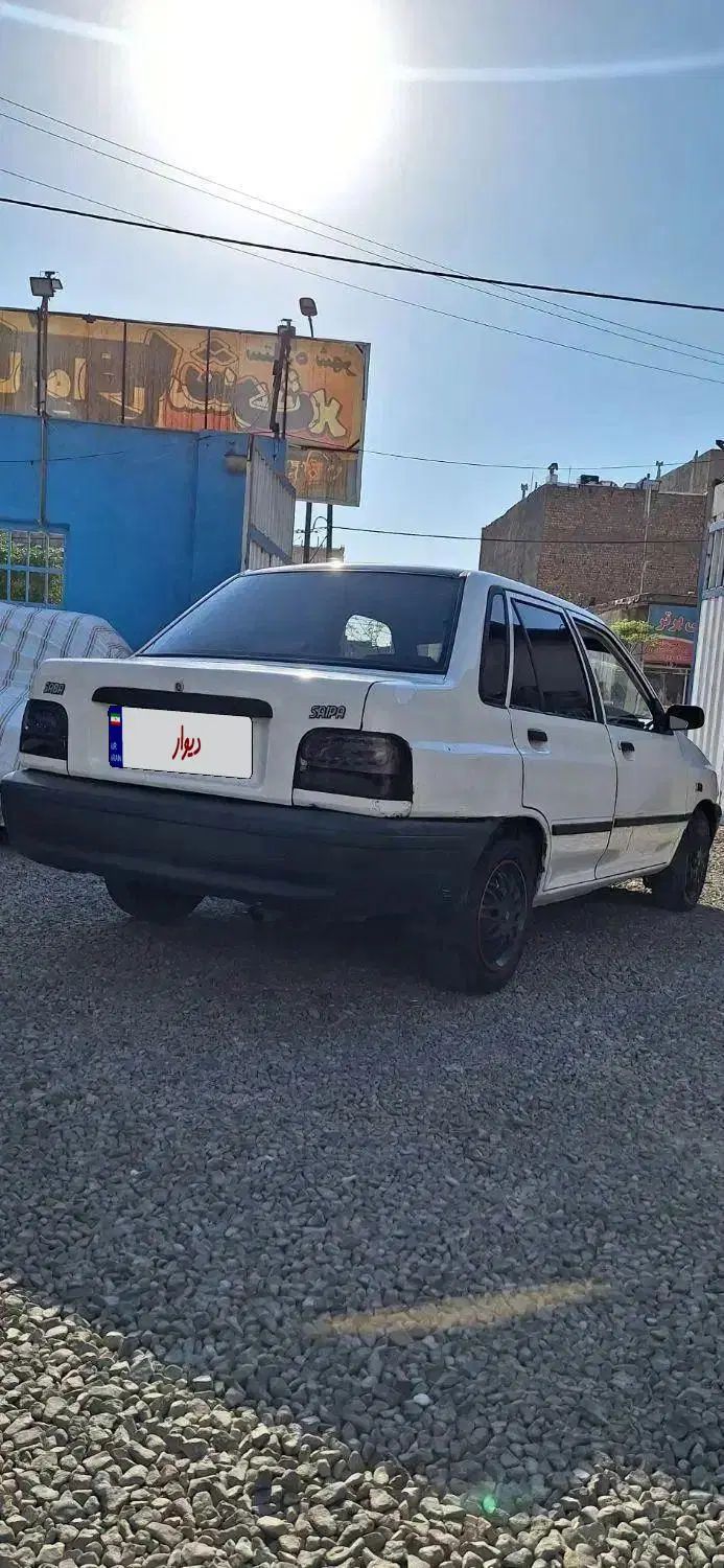 پراید صبا بنزینی - 1386
