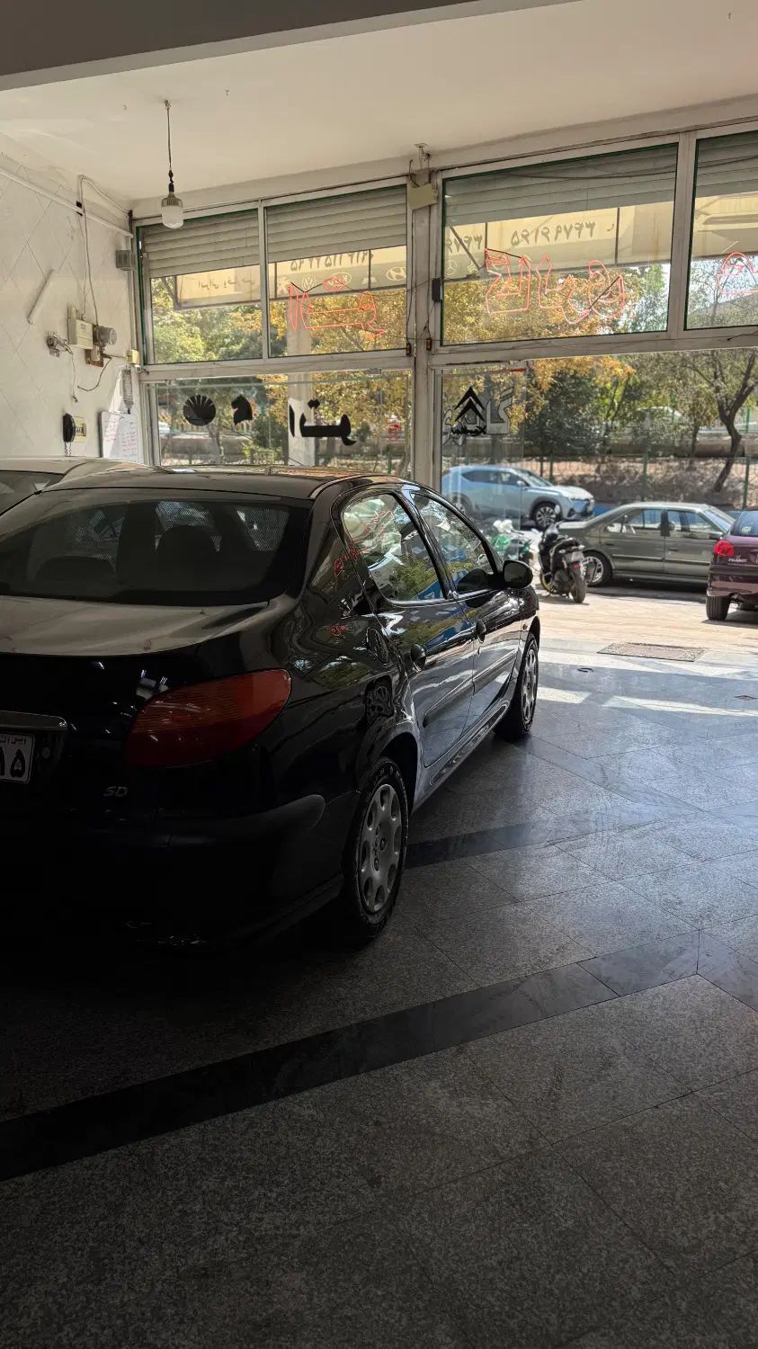 پژو ۲۰۶ صندوق دار v8 - 1389