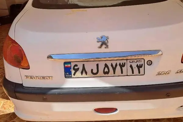 پژو ۲۰۶ صندوق دار v8 - 1394