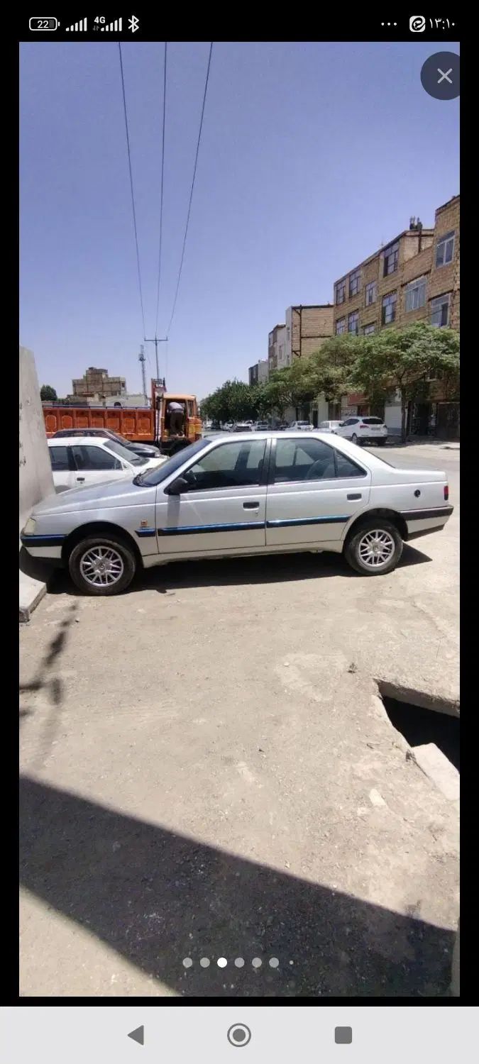 پژو 405 GLX - دوگانه سوز - 1389