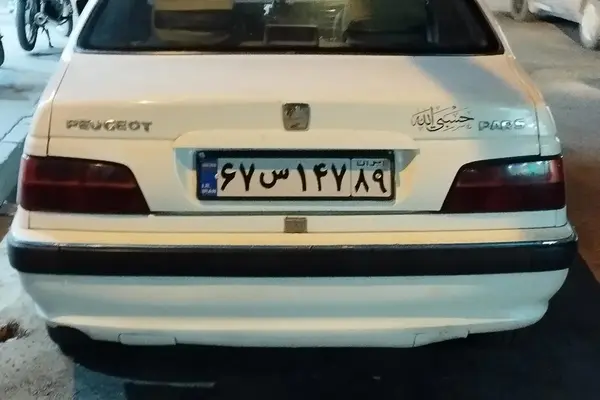 پژو پارس دوگانه سوز - 1393
