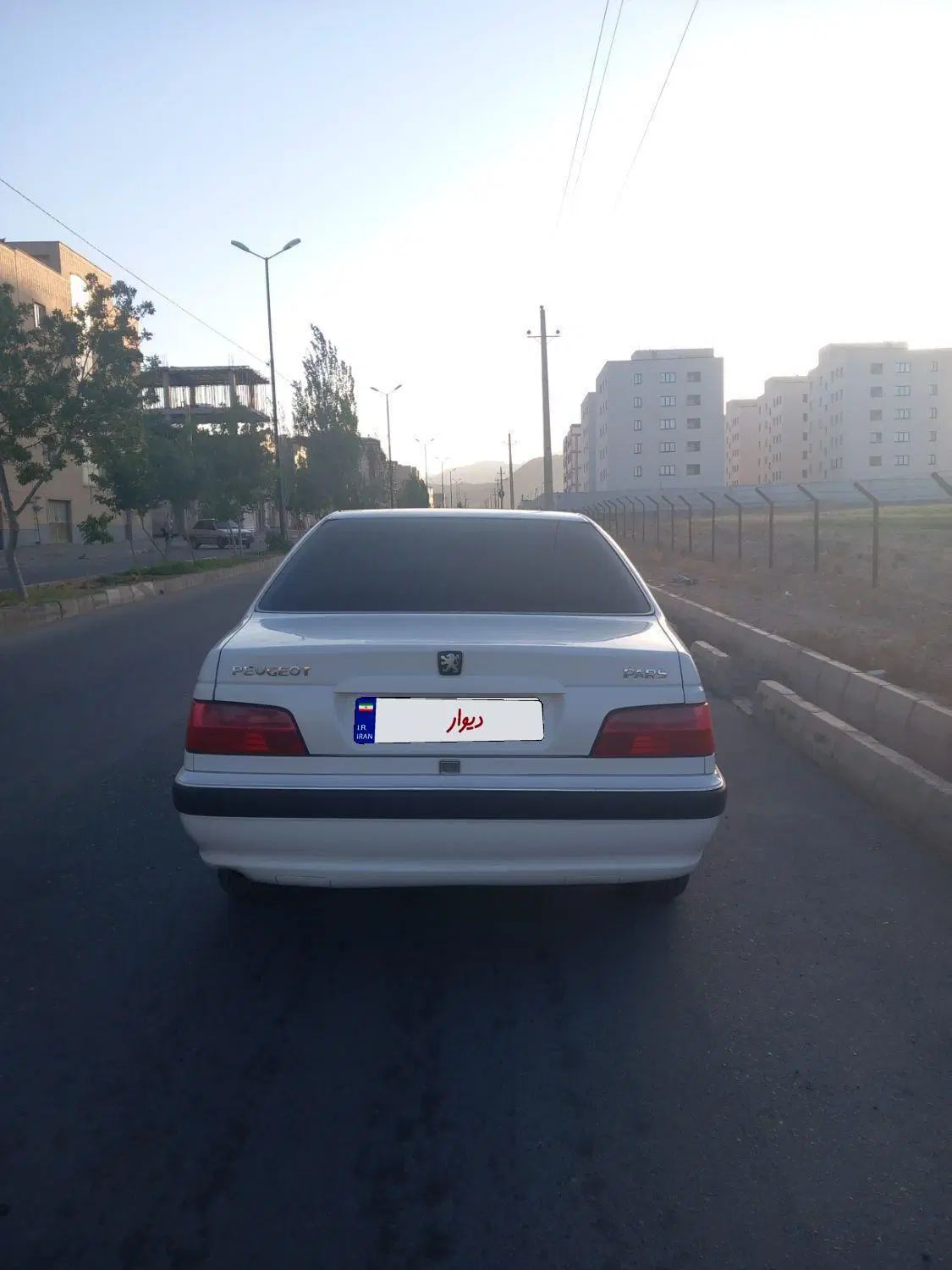 پژو پارس دوگانه سوز - 1389