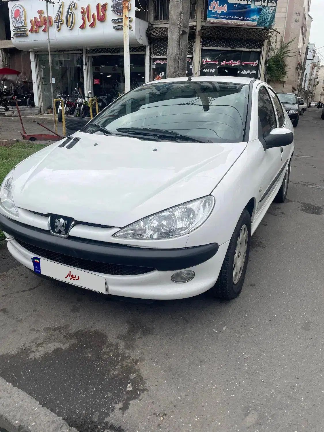پژو ۲۰۶ صندوق دار v8 - 1396