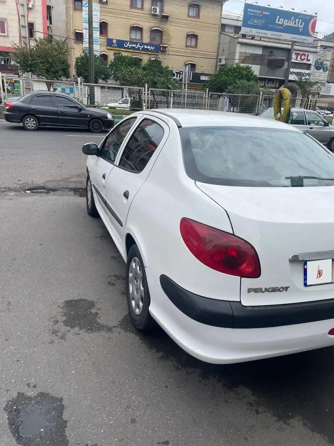 پژو ۲۰۶ صندوق دار v8 - 1396