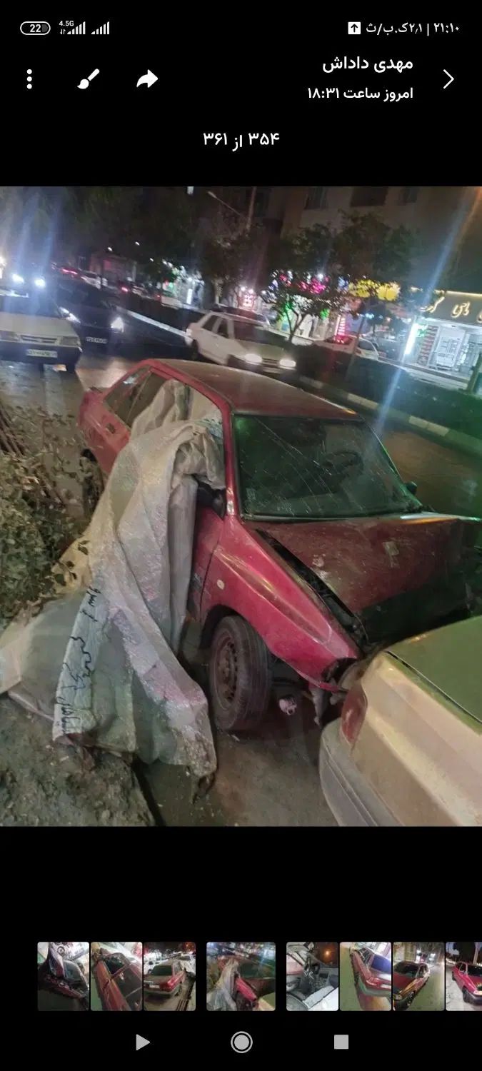 پراید صبا بنزینی - 1384