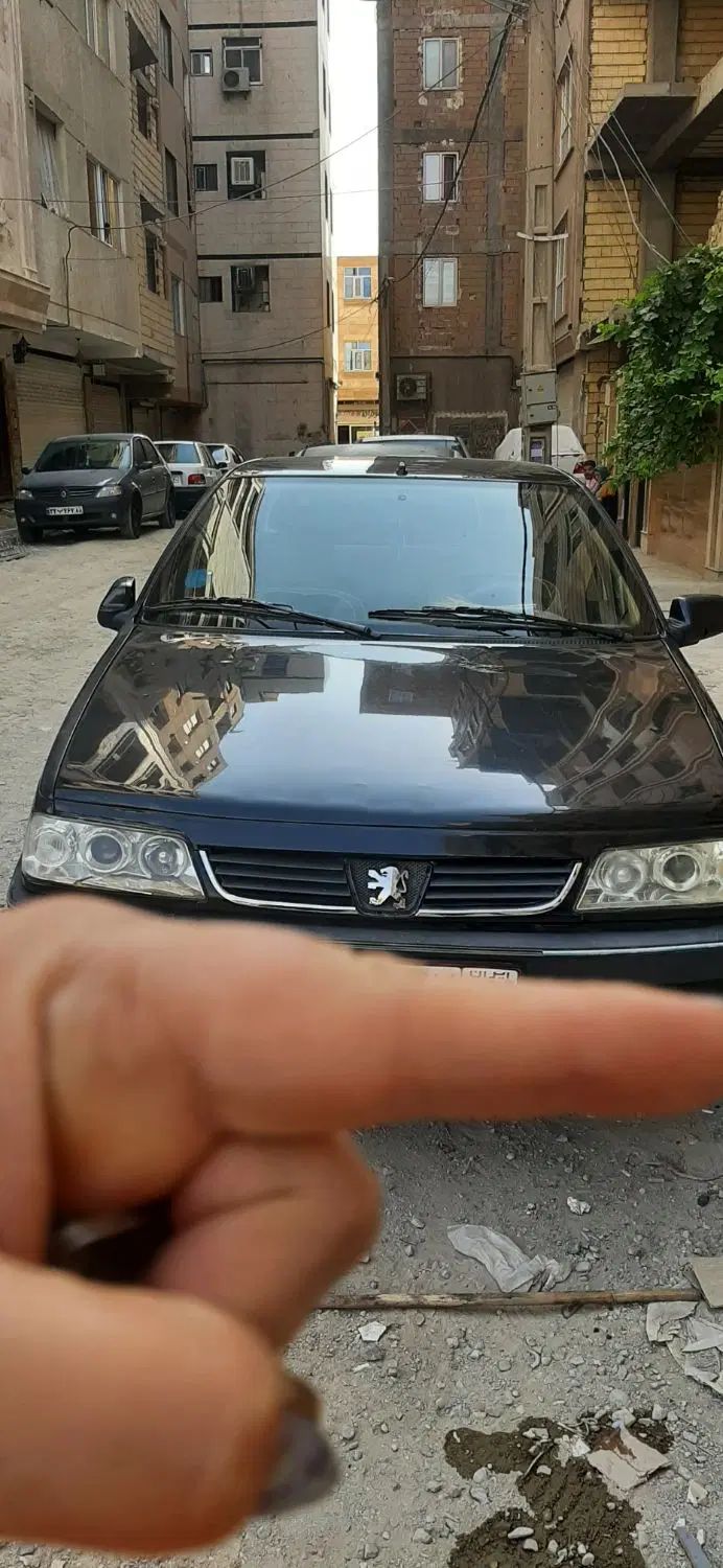 پژو 405 SLX بنزینی  XU7 - 1389