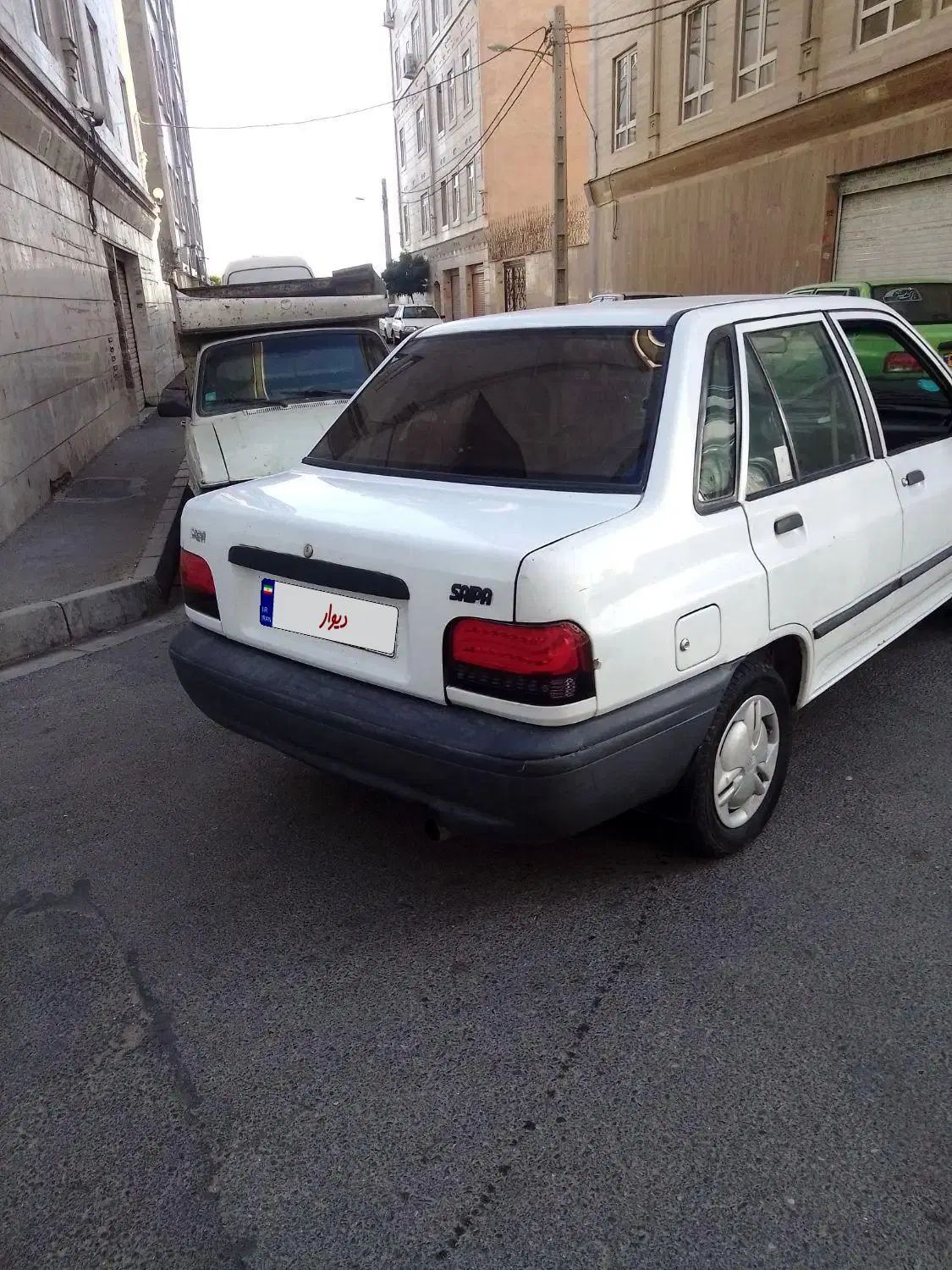 پراید صبا بنزینی - 1386