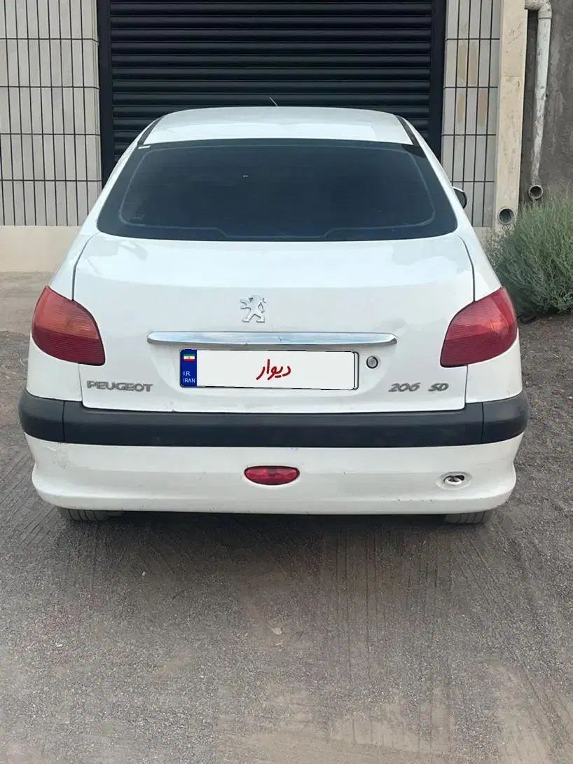 پژو ۲۰۶ صندوق دار v2 - 1390