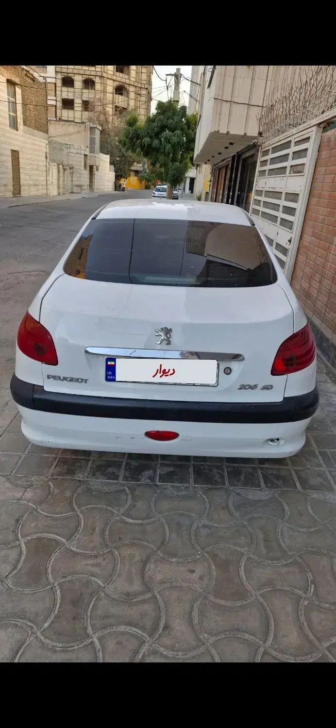 پژو ۲۰۶ صندوق دار v20 - 1390