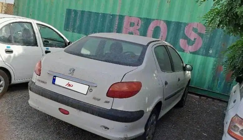 پژو ۲۰۶ صندوق دار v20 - 1388